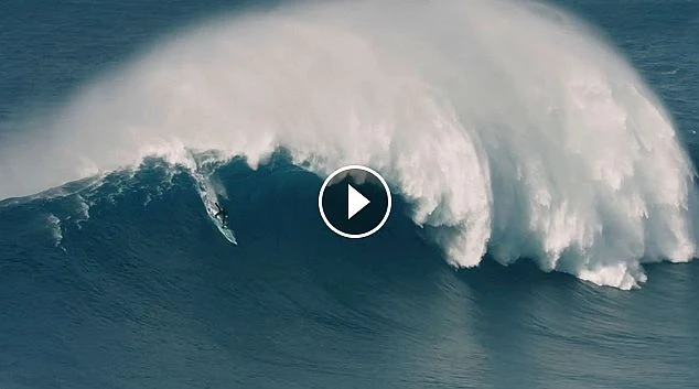Towing into Big Wave Bombs at XXL Nazaré Sessions