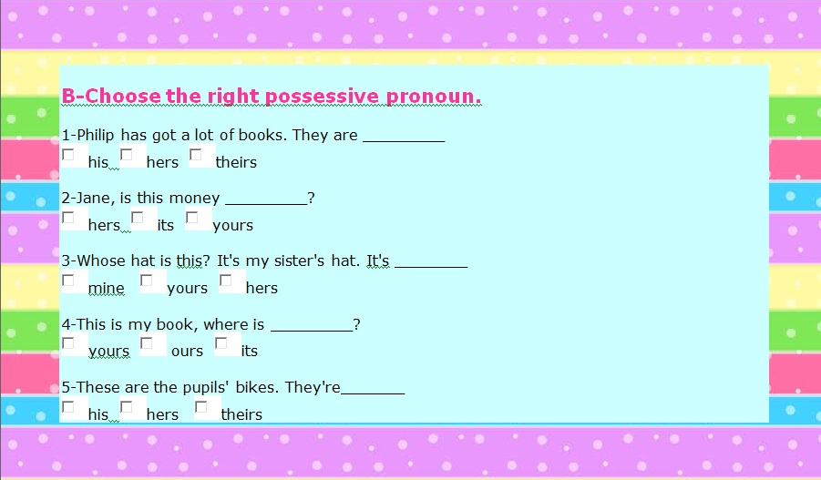 teacher-yesha-possessive-determiners-and-pronouns