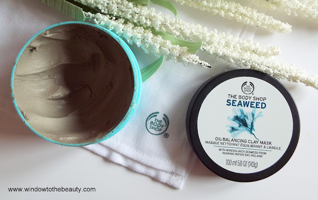 the body shop Seaweed mask review