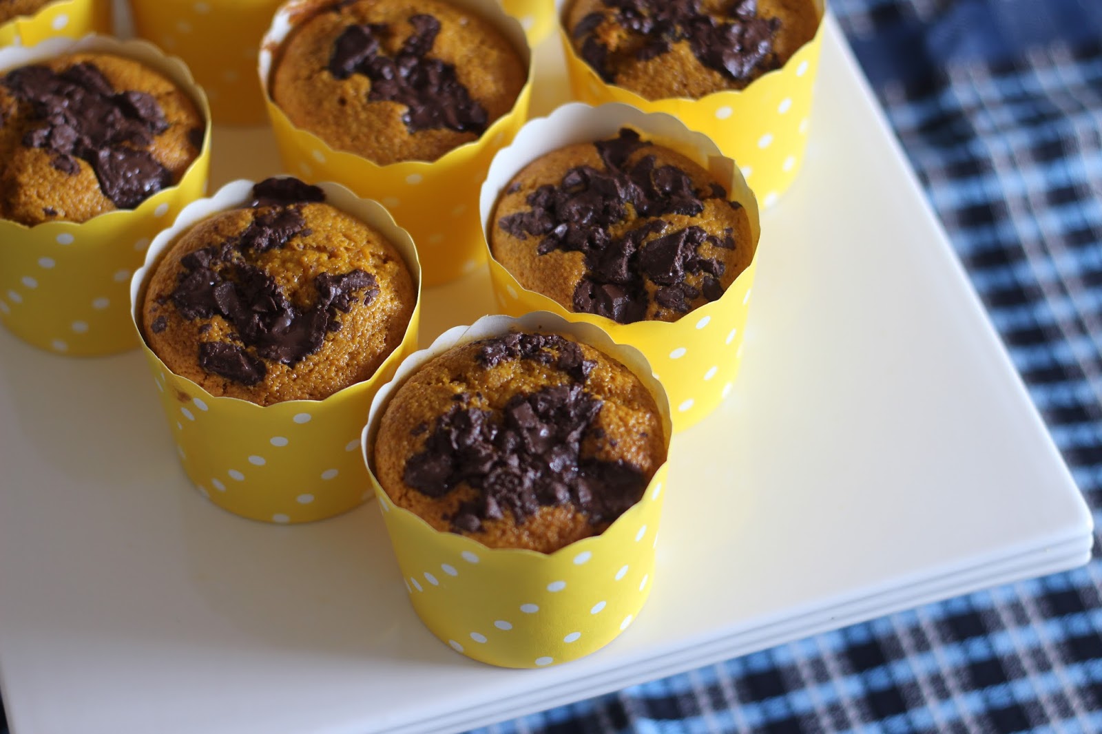 Pitadinha Muffin de cenoura com chocolate