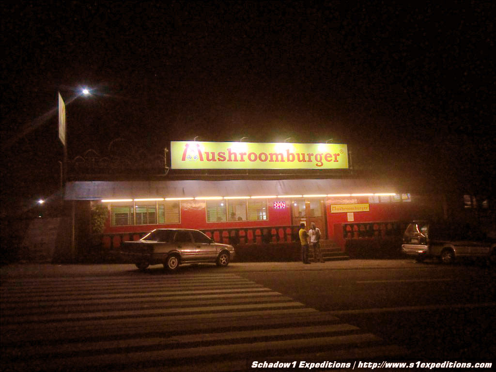 The Mushroomburger One of Tagaytay's famous fast food since the 80's
