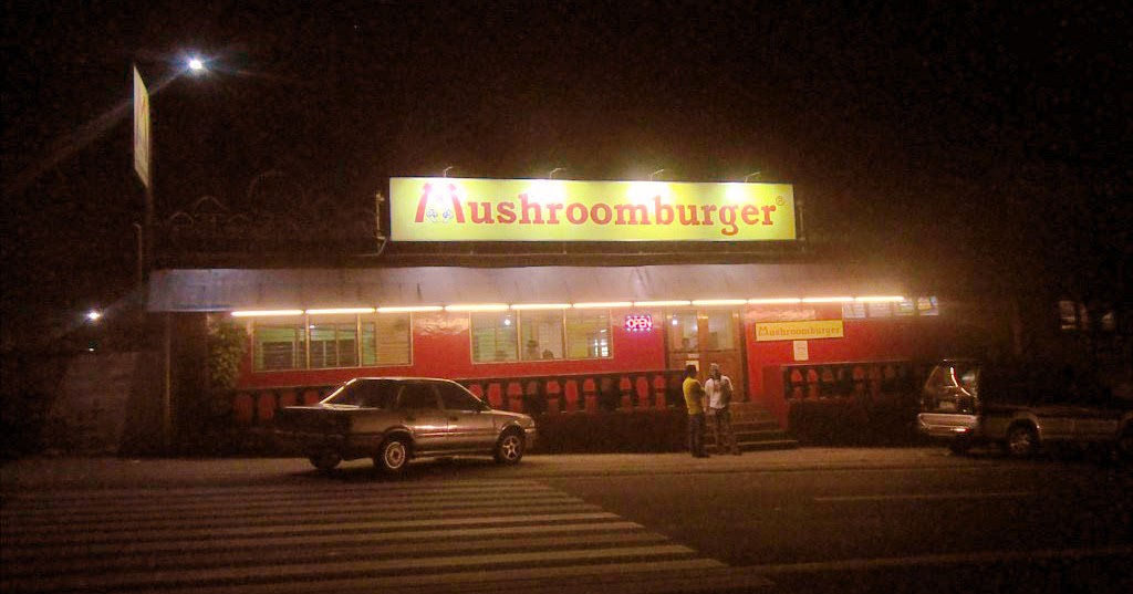 The Mushroomburger One of Tagaytay's famous fast food since the 80's