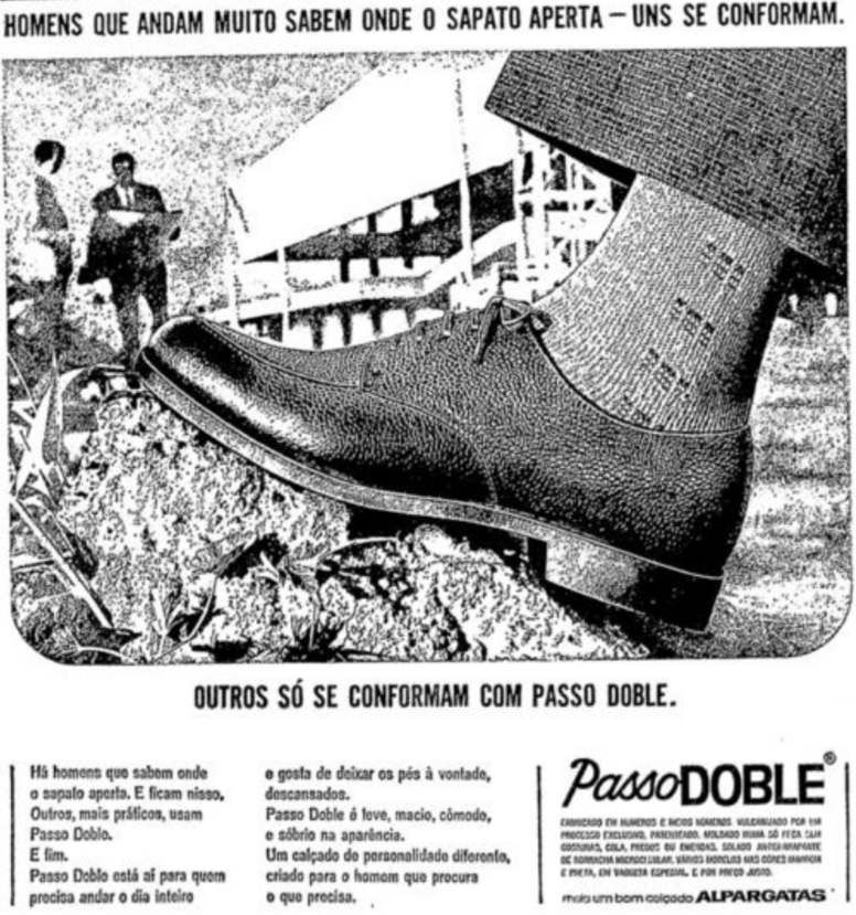 ANOS DOURADOS: IMAGENS \u0026 FATOS: IMAGENS - Anúncio: SAPATO \