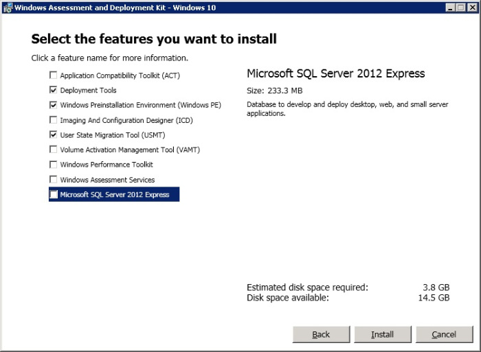 SCCM 2012 How to Install Windows ADK 10 Step by Step