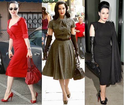 The Girl with the Yellow Bag: Icon - Dita Von Teese