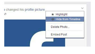 facebook Update Facebook profile picture without notifying everyone