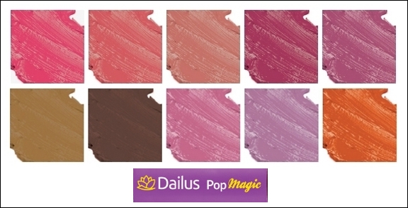 batom pop dailus
