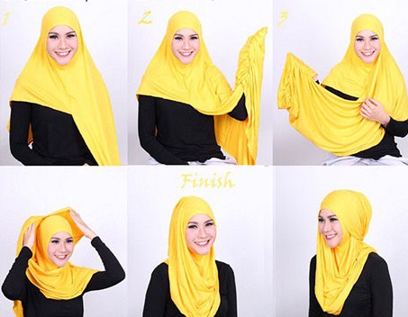 Ini Kreasi Hijab yang Ngehits Di Tahun 2016