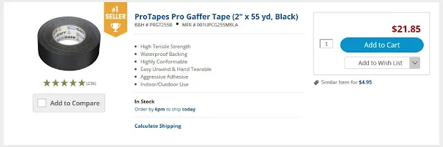 Gaffer Tape & Duct Tape