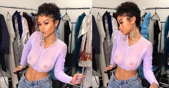 Reality Star India Westbrooks Shows Off Her Bare Boobs On Instagram.