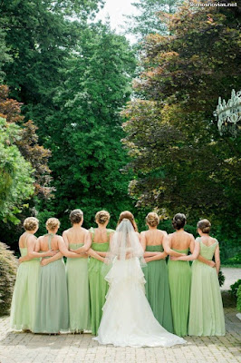 Vestidos de Damas de Honor Verde Vestidos de Damas de Honor Verde