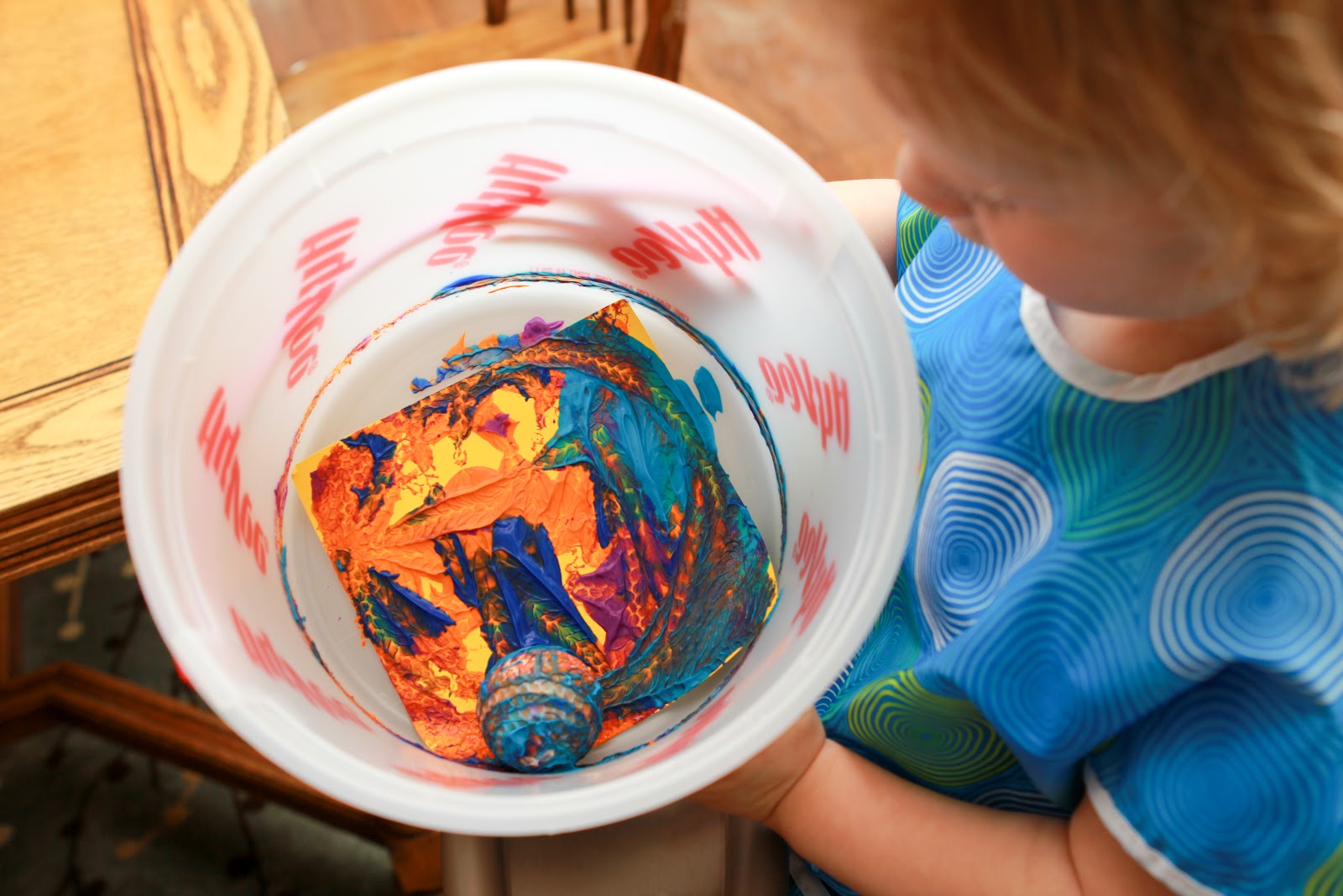 Along for the Ride Golf Ball Painting