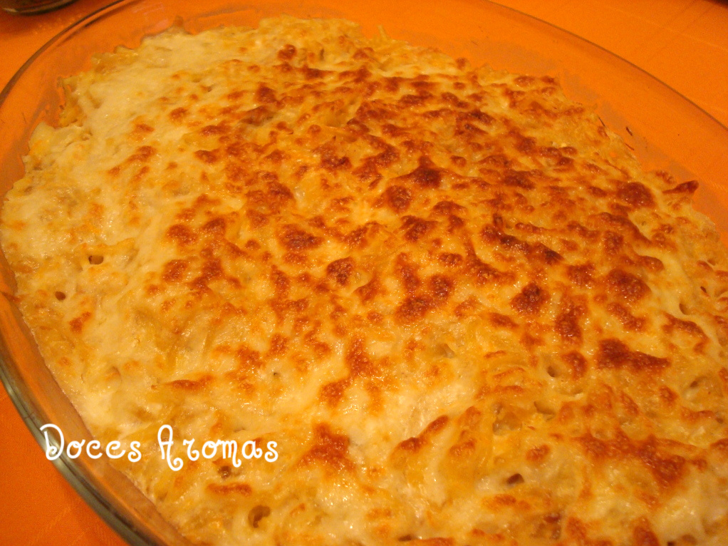 Novelo de Arte Bacalhau com Natas com Batata Palha Bacalhau com