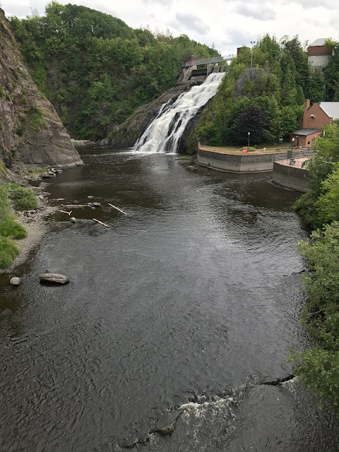 cascade du parc des chutes de la Rivière du Loup Québec