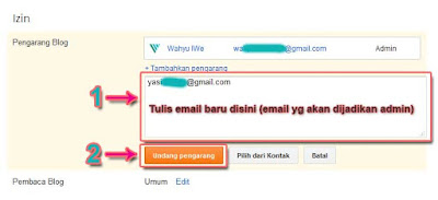 Cara Mengganti Email Pemilik Blog Untuk Jual Blog Cara Mengganti Email Pemilik Blog Untuk Jual Blog