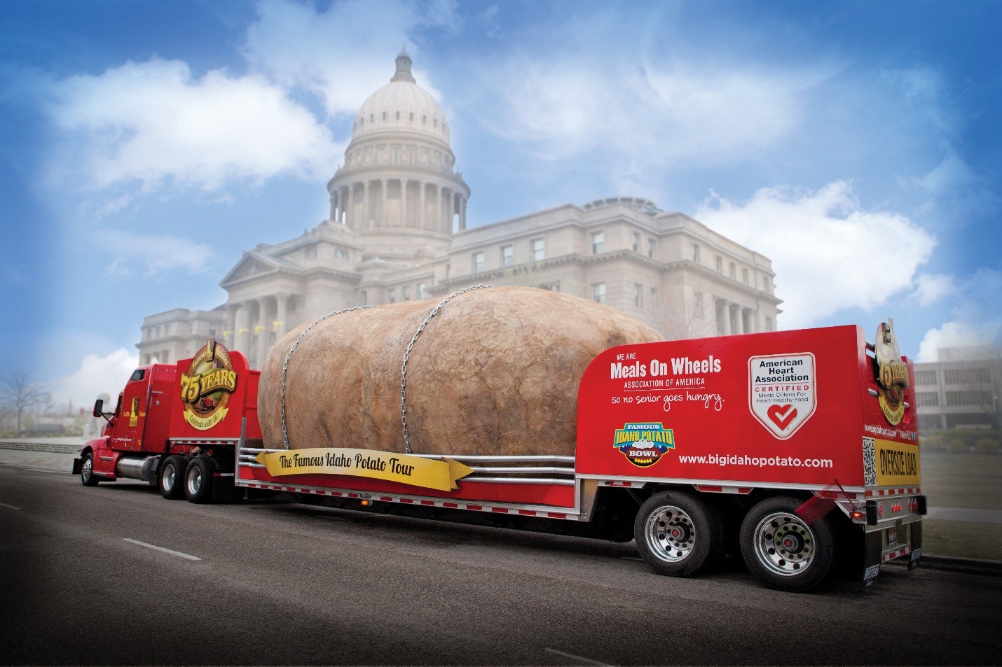 REFLECTIONS Potato Truck!