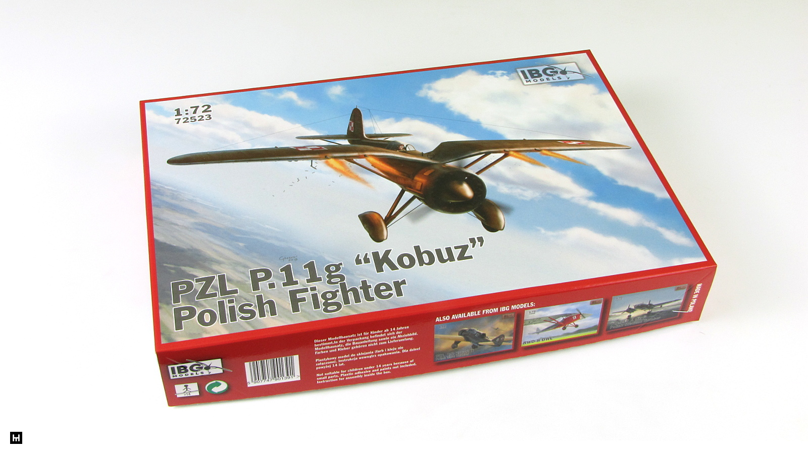 IBG 72523 PZL P.11g /'Kobuz/' Polish Fighter scale 1//72