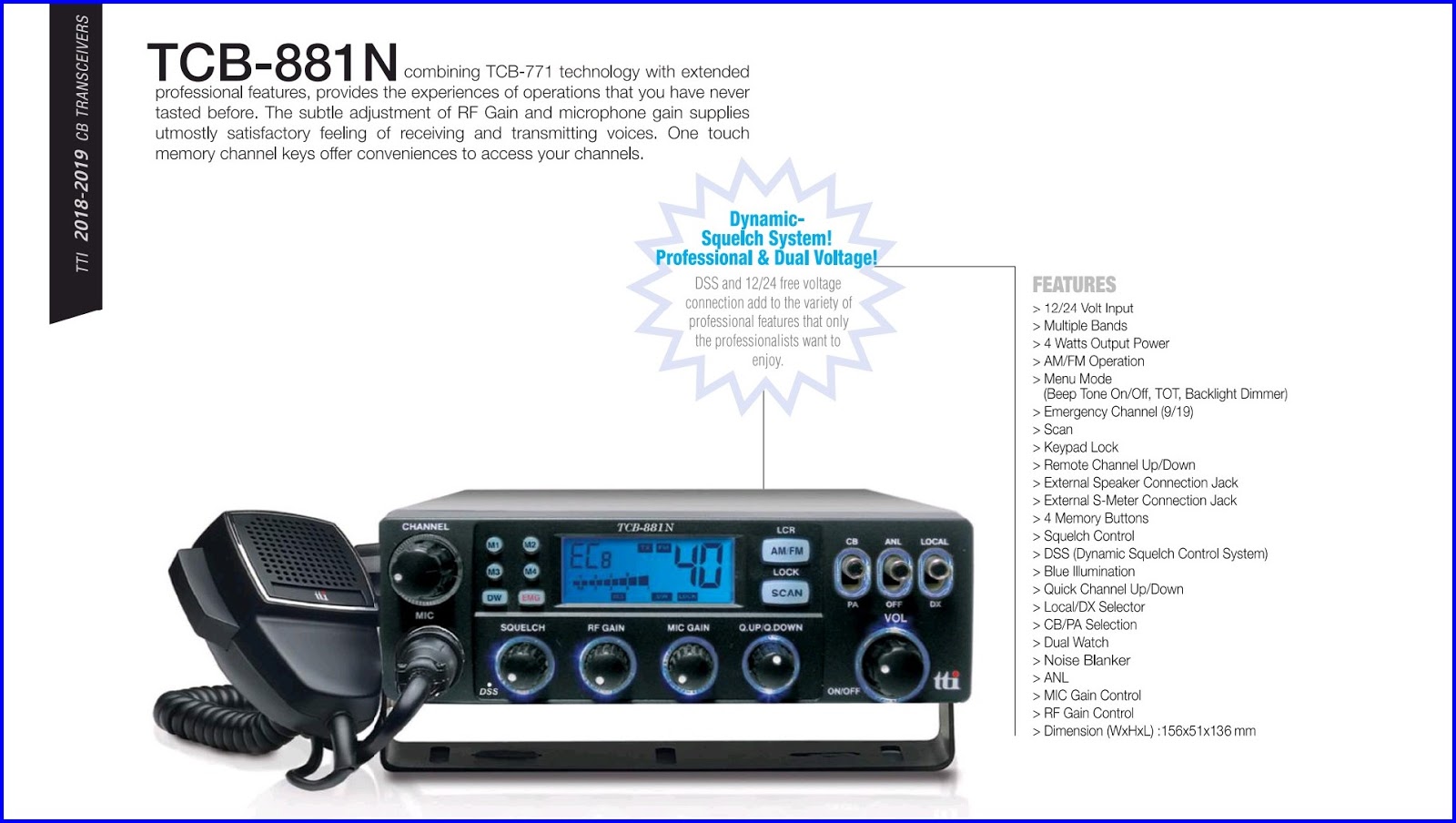 Delboy's Radio Blog NEW TTI CB Radio Range
