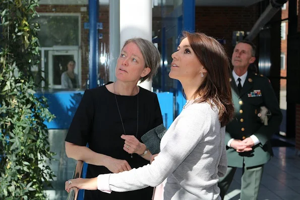  Princess Marie of Denmark visited Denmark Meteorology Institute in Copenhagen. The Danish Meteorological Institute (DMI) was established