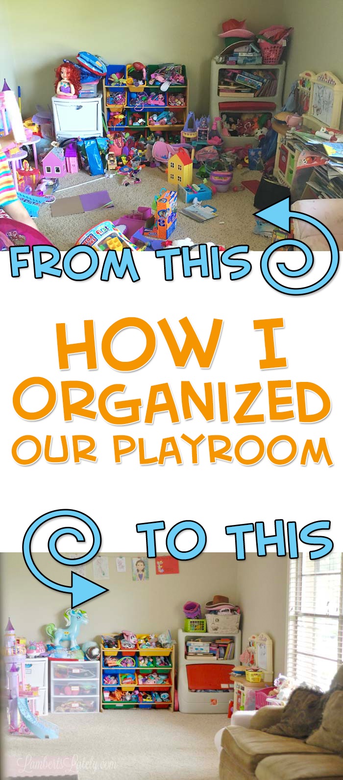 The Ten Rules that Organized Our Playroom Lamberts Lately A Home