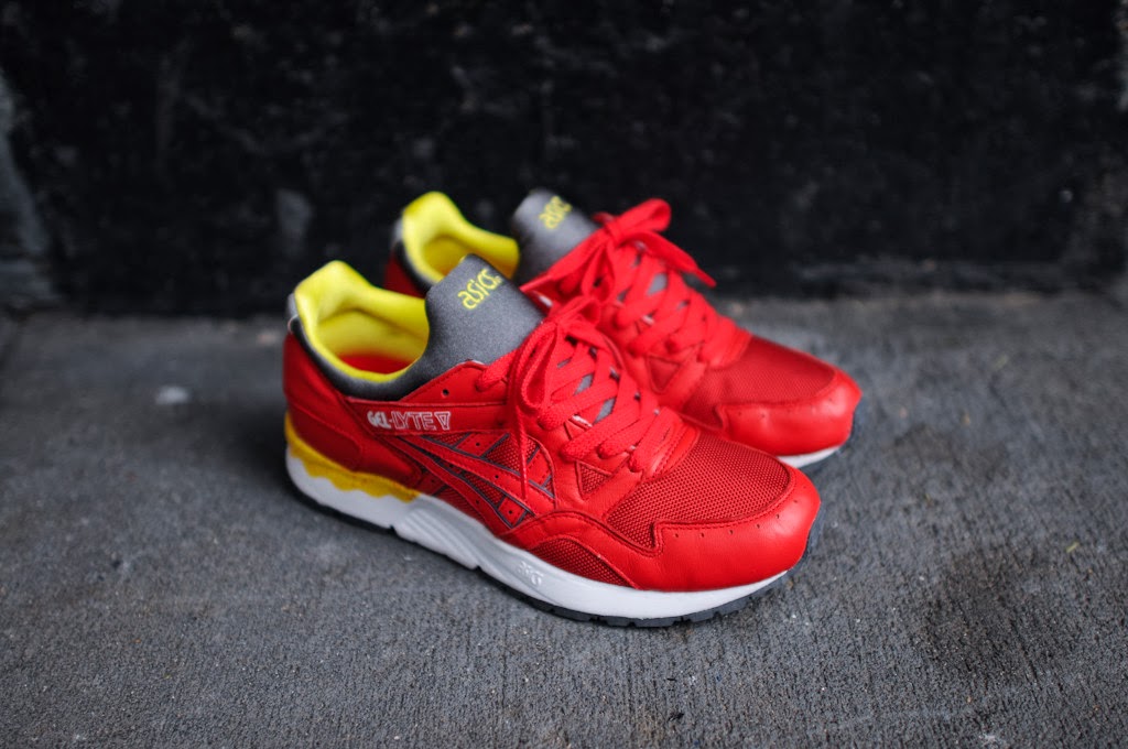 asics gel lyte v fiery red