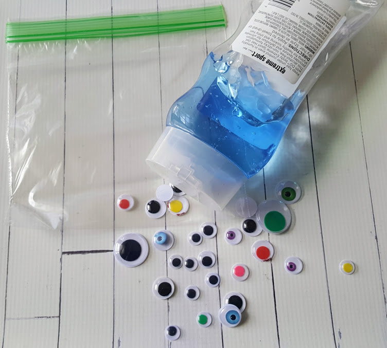 Sweet Silly Sara Squishy Eye Sensory Bag