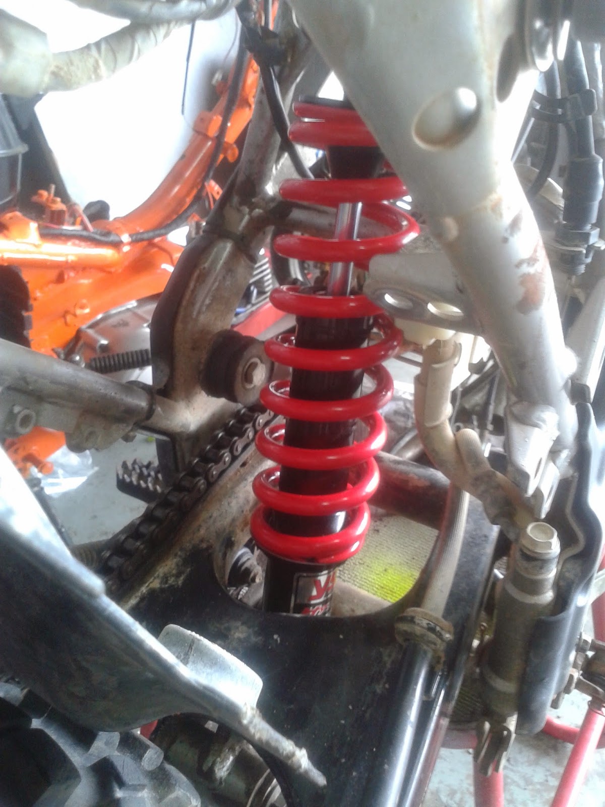 Ride First, Worry Later!! YSS Pre Load Mono Shock made for Kawasaki