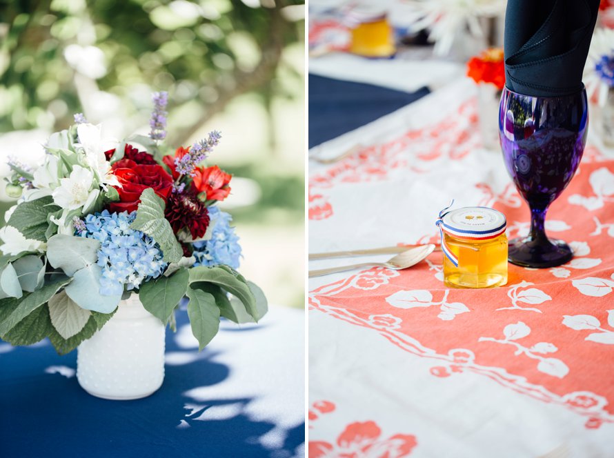 Vintage Americana Fourth of July Wedding by Something Minted Photography