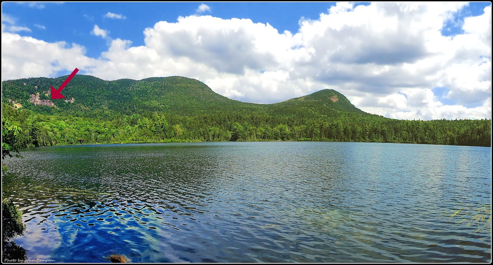 1HappyHiker A CliffHanger! Bushwhack to Precipitous Cliffs NNW of Sawyer Ponds (NH)