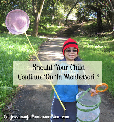 Should Your Child Continue On In Montessori?