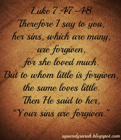 forgiven sinful