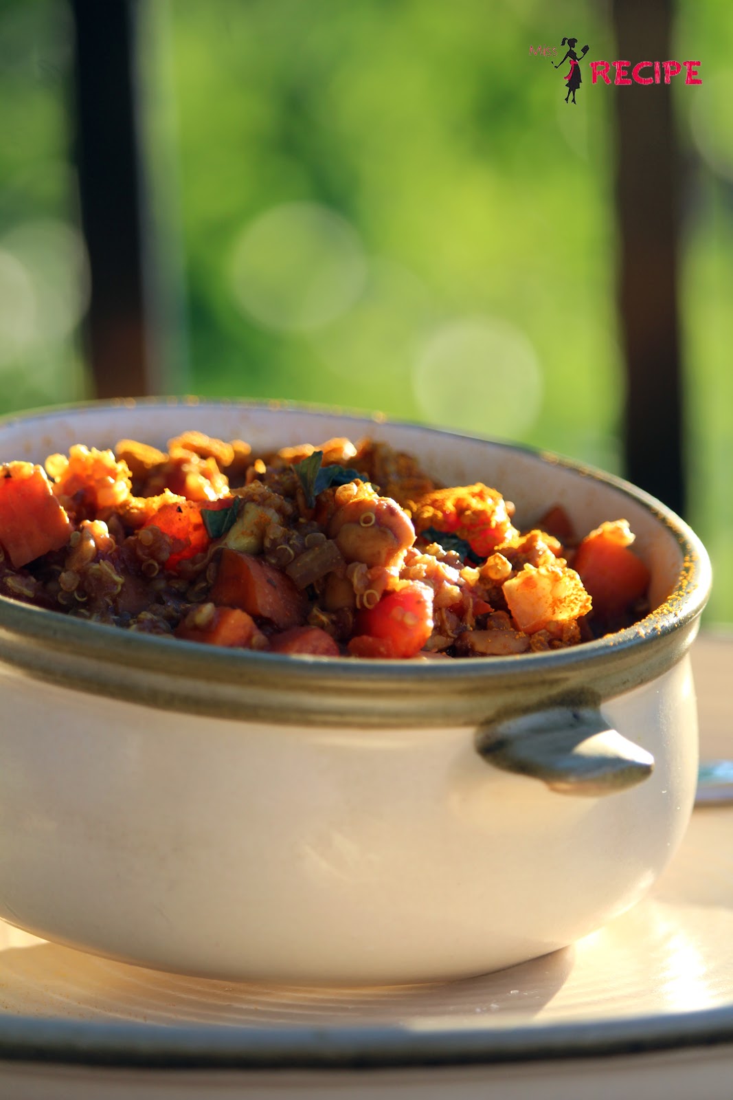 Chili sin carne au tempeh (avec ingrédient secret)