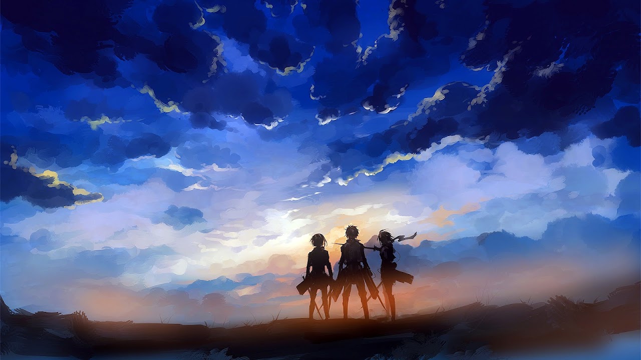 Attack on Titan, Eren, Armin, Mikasa, 4K, #101 Wallpaper PC Desktop