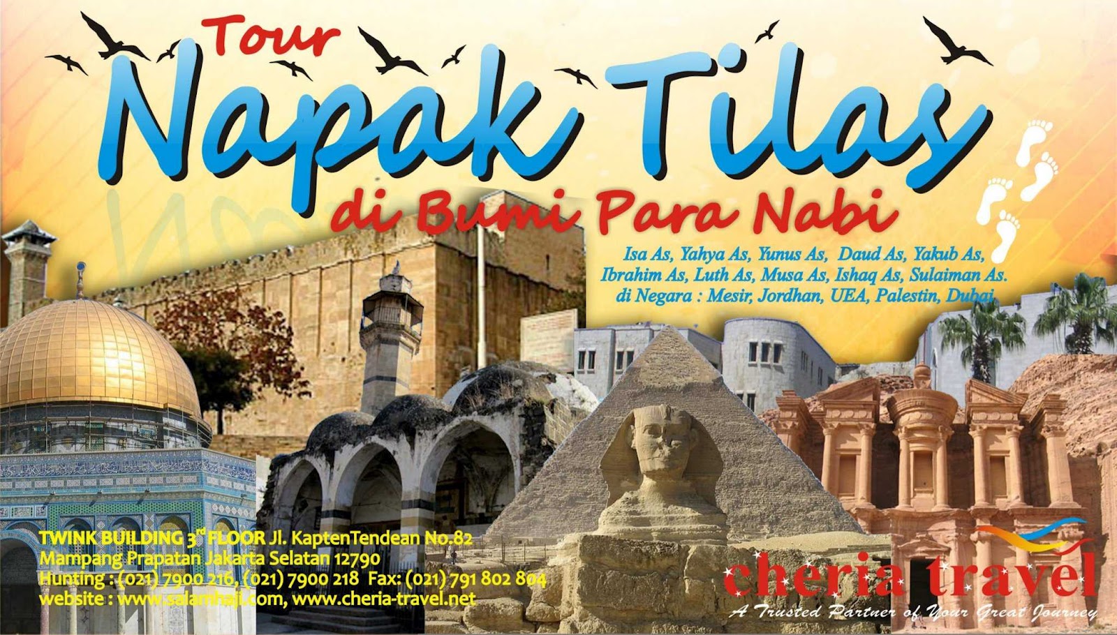 Tour Aqsa Mesir Jordan Napak Tilas di Bumi Para Nabi