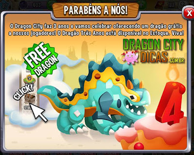 Ganhe o Dragão Três Anos! Ganhe o Dragão Três Anos!