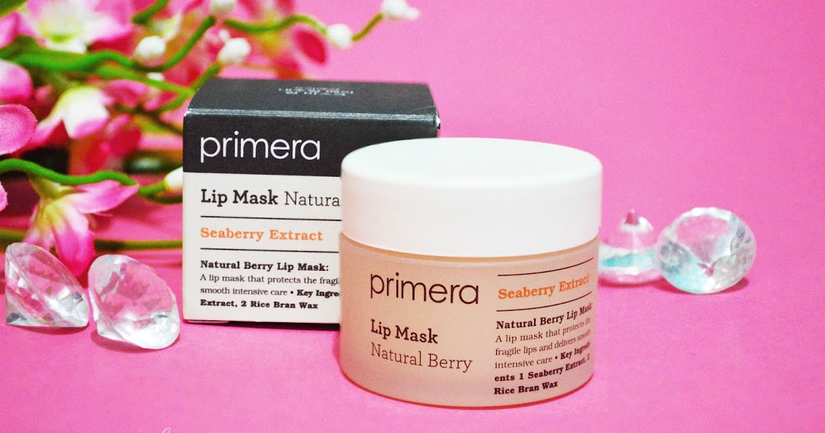 Primera Lip Mask Natural Berry Review Cosmética d Anjou