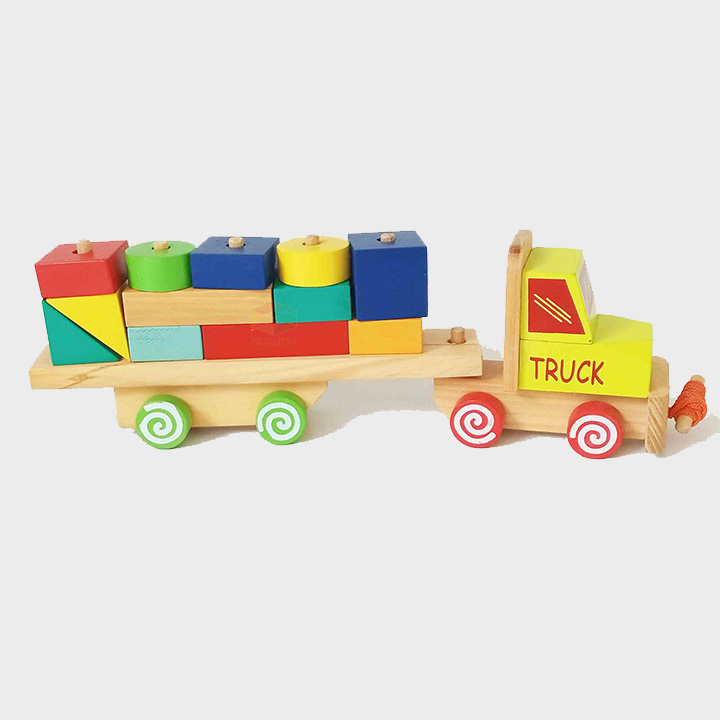 Mainan Balok Truck
