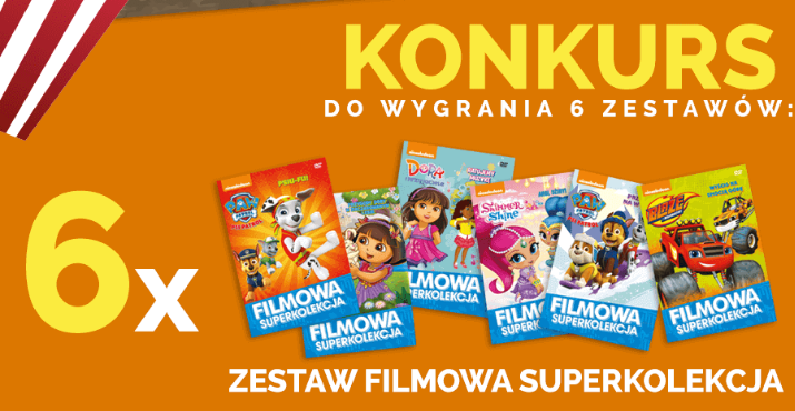 Wygraj zestaw 6 bajek na DVD Konkurs