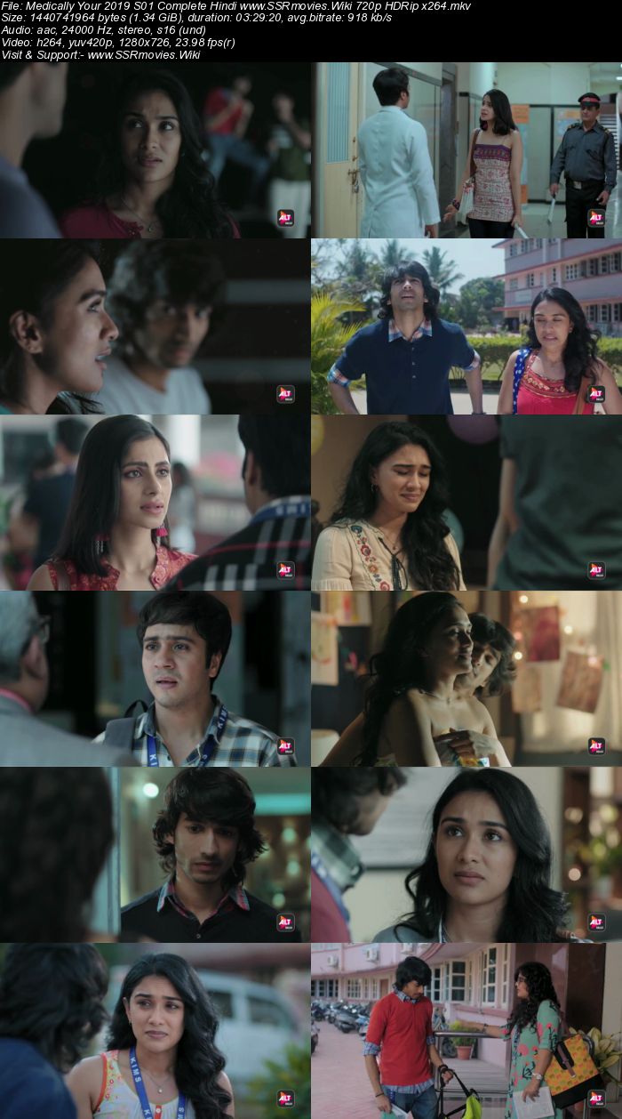 Medically Your 2019 S01 Complete Hindi 720p HDRip x264 1.3GB Movie Download