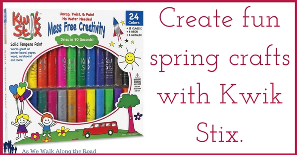 Spring crafts with kwik stix Spring crafts with kwik stix
