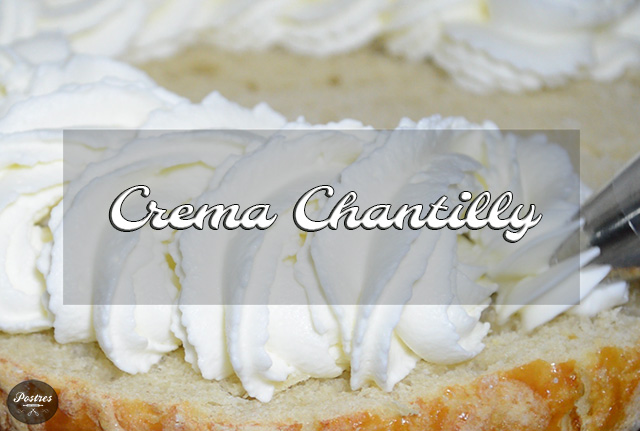 Recetas Básicas: Crema Chantilly