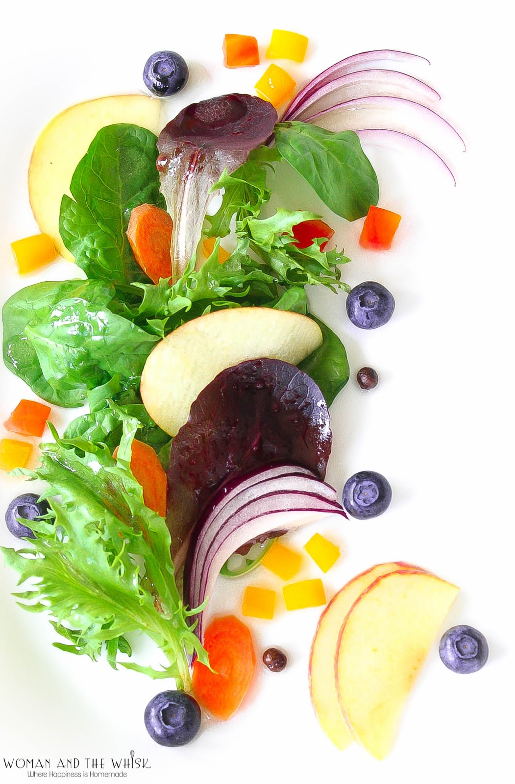 Woman and the Whisk Pickled Apple Composed Salad