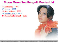 moon moon sen movies, mahashay, sopan, neel nirjane, buno haansh, bhobishyoter, still download today