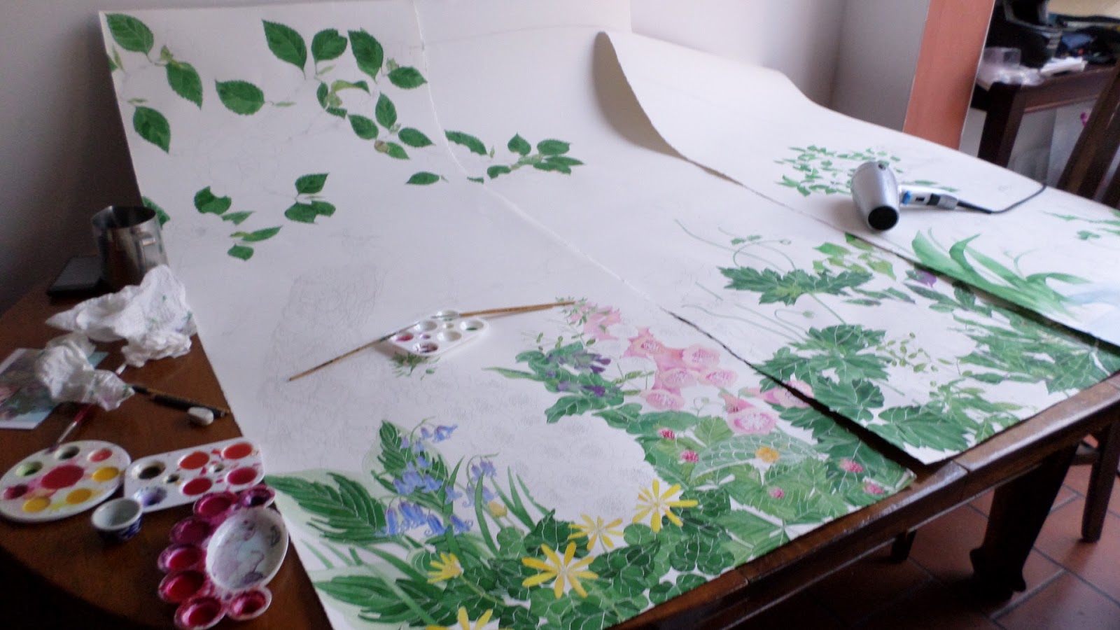 Mango Frooty Commission Work In Progress Pictures