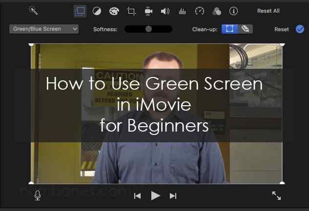 use green screen imovie