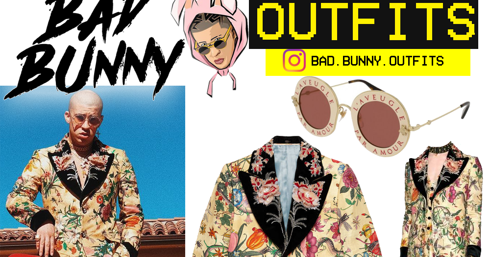 Bad Bunny Outfits: BAD BUNNY OUTFIT CHAMBEA (inspirado)