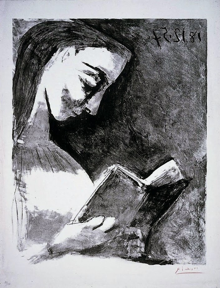 Reading And Art Pablo Picasso