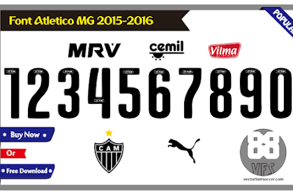 Font Atletico MG 2015/2016