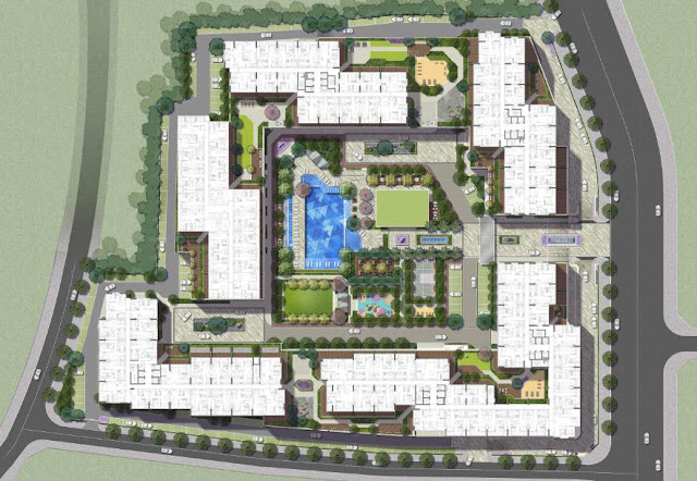 Mặt bằng tổng thể căn hộ Akari City Mặt bằng căn hộ Akari City