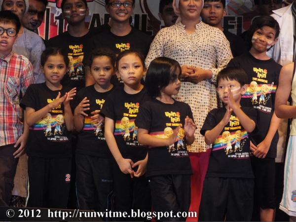 Running With Passion Celebrunner Upin And Ipin The Musical Istana